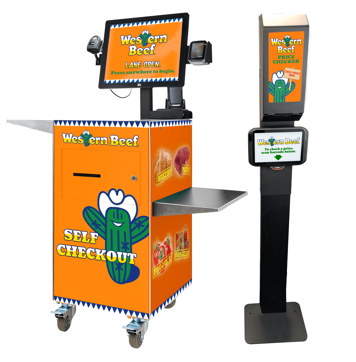 MPOS and Price Checker Kiosks
