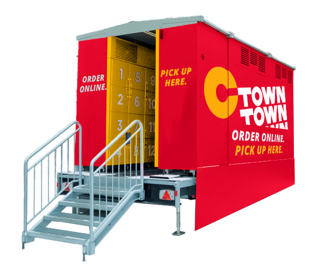 Mobile Pickup Lockers